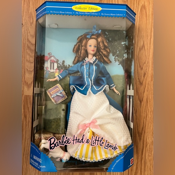 Mattel Toys Nibnrfp Collector Edition Barbie Doll Had A Little